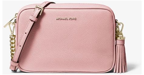 ginny michael kors bag|Ginny Medium Pebbled Leather Crossbody Bag .